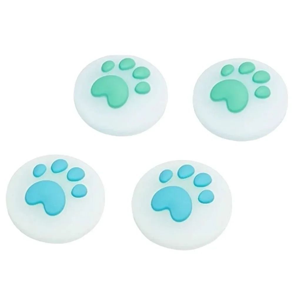 New Paw Print Dog Cat Thumb Covers Protectors For Nintendo Switch Lite
